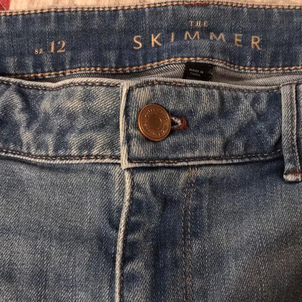 WhiteHouseBlackMarket Skimmer Jeans